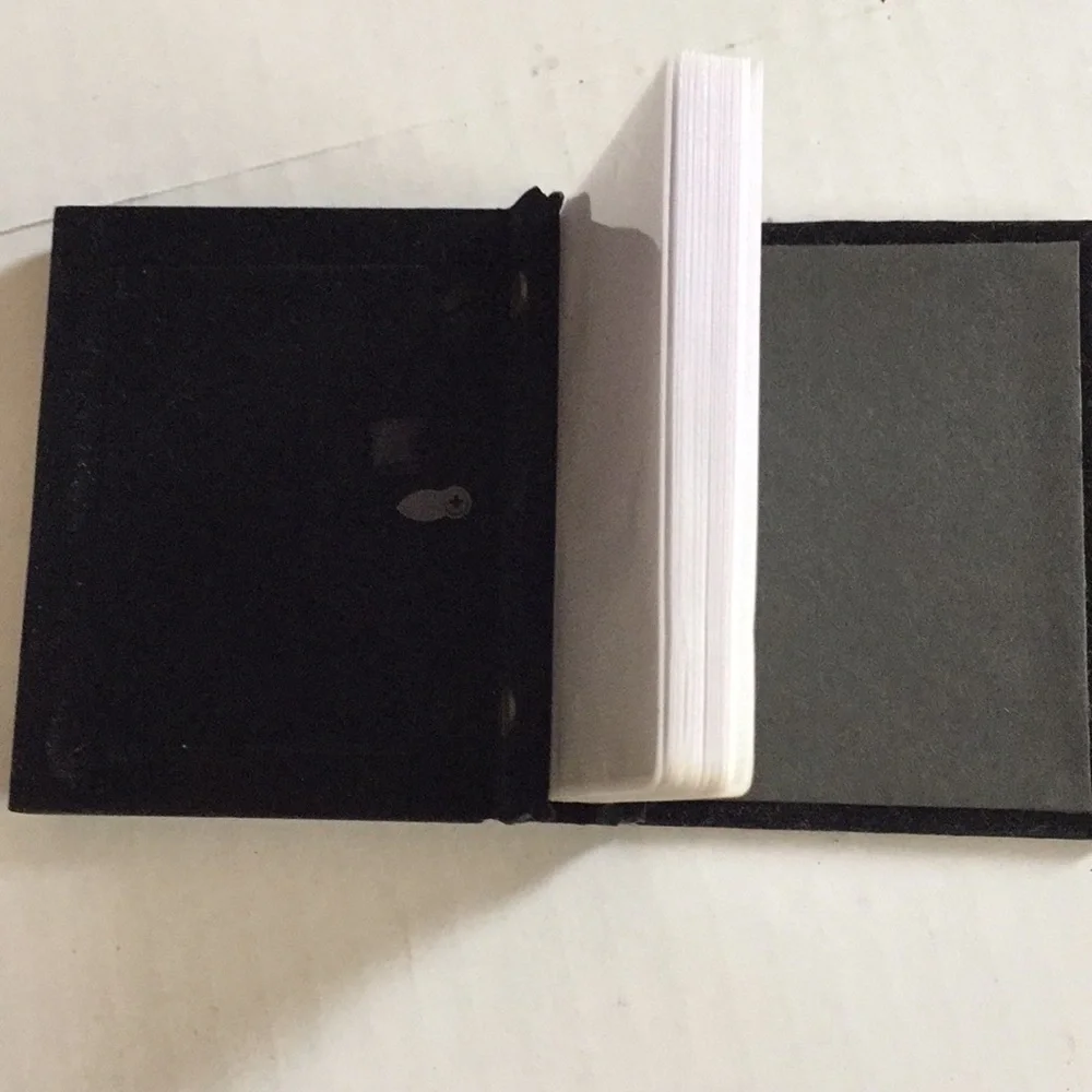 NIB Silver Plated Small Photo Book Album Holds 41 Pictures Tabletop Velvet